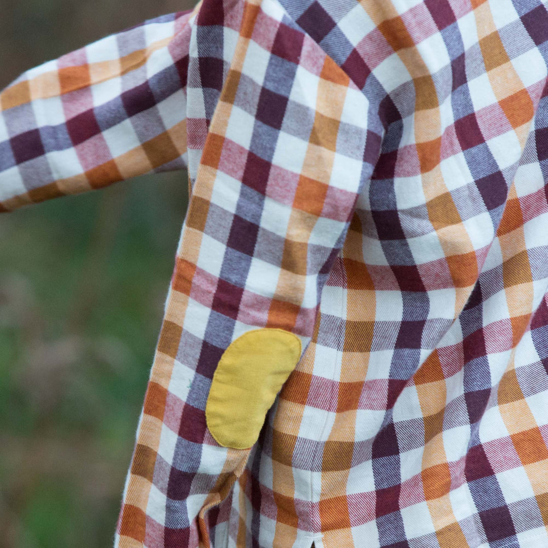 Autumn Leaves Checked Out & About Shirt