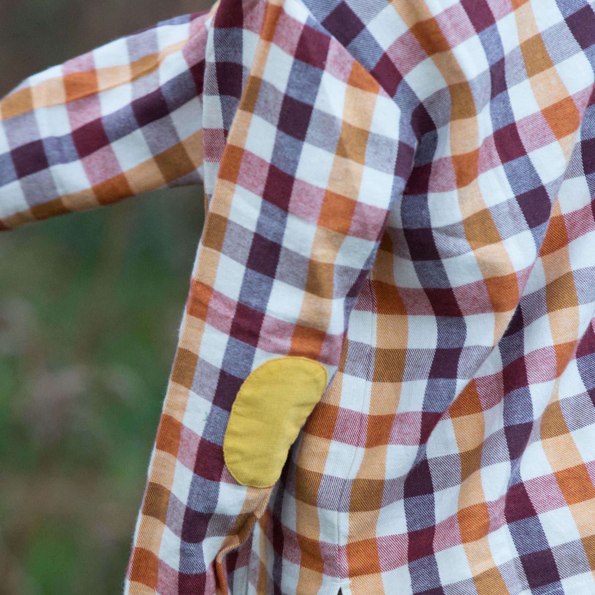 Autumn Leaves Checked Out & About Shirt
