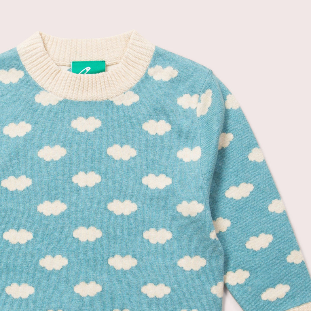 From One To Another Fluffy Cloud Knitted Jumper