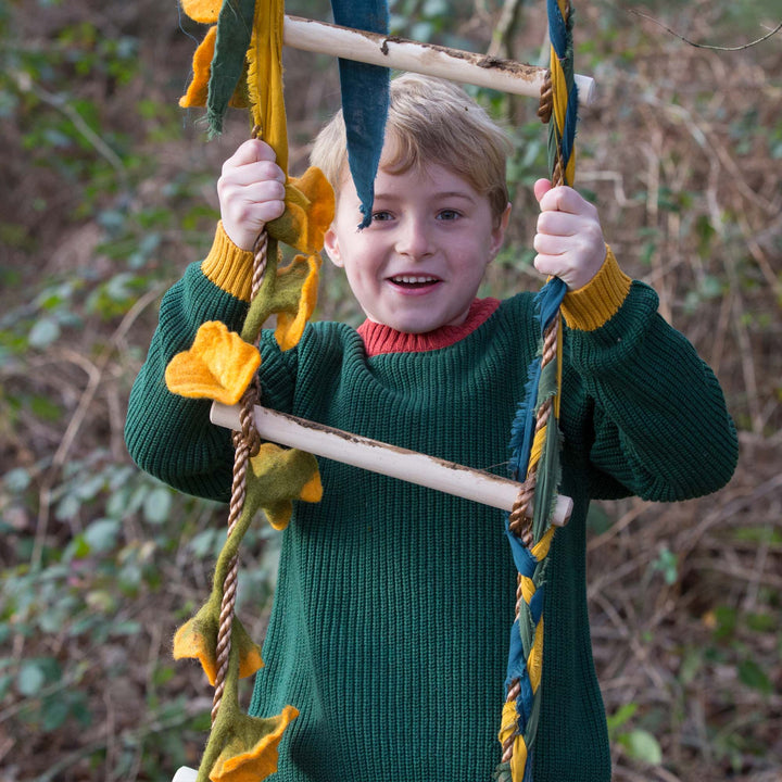 From One To Another Olive Snuggly Knitted Jumper