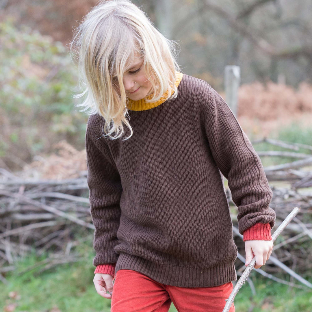 From One To Another Pinecone Snuggly Knitted Jumper