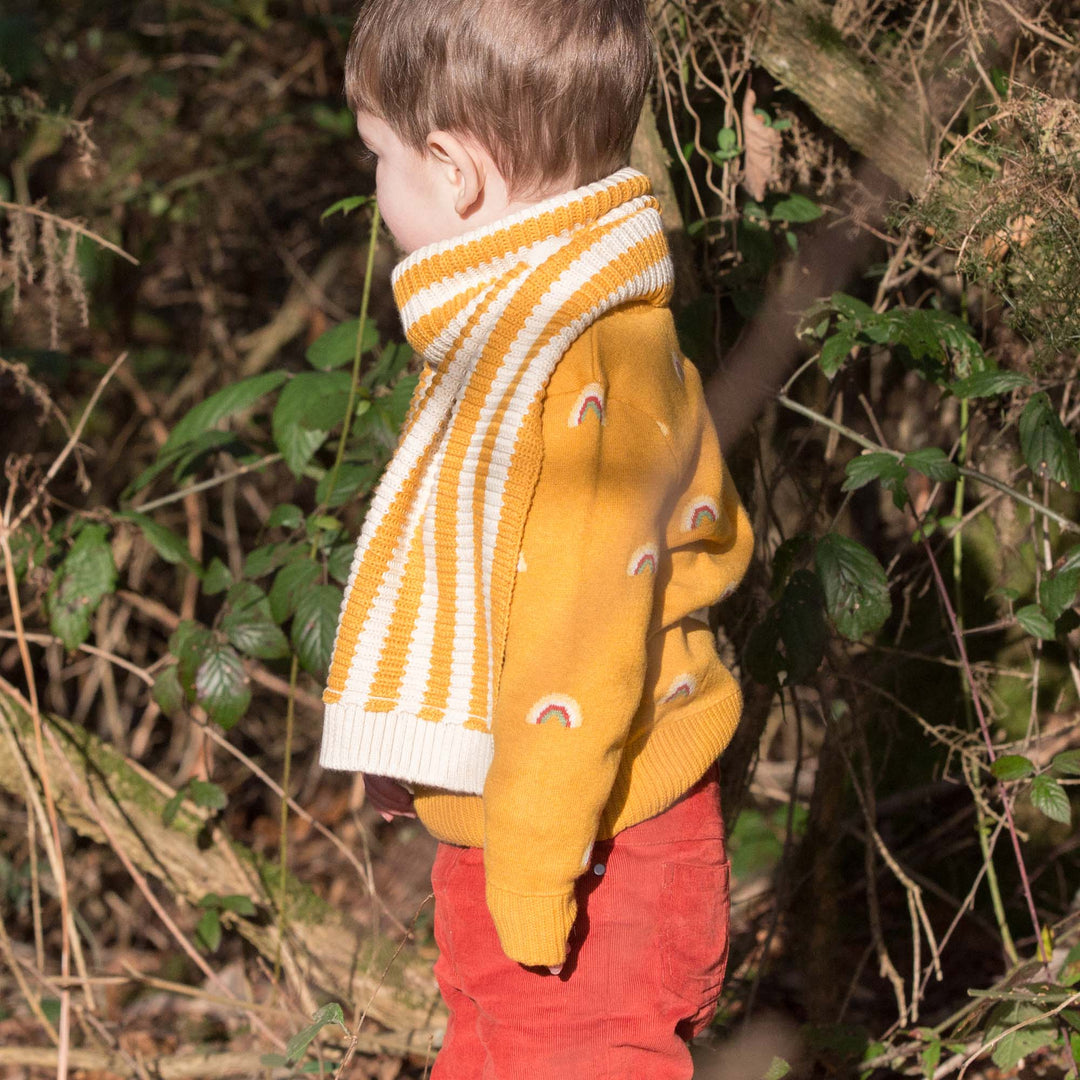 From One To Another Rainbows Snuggly Knitted Jumper