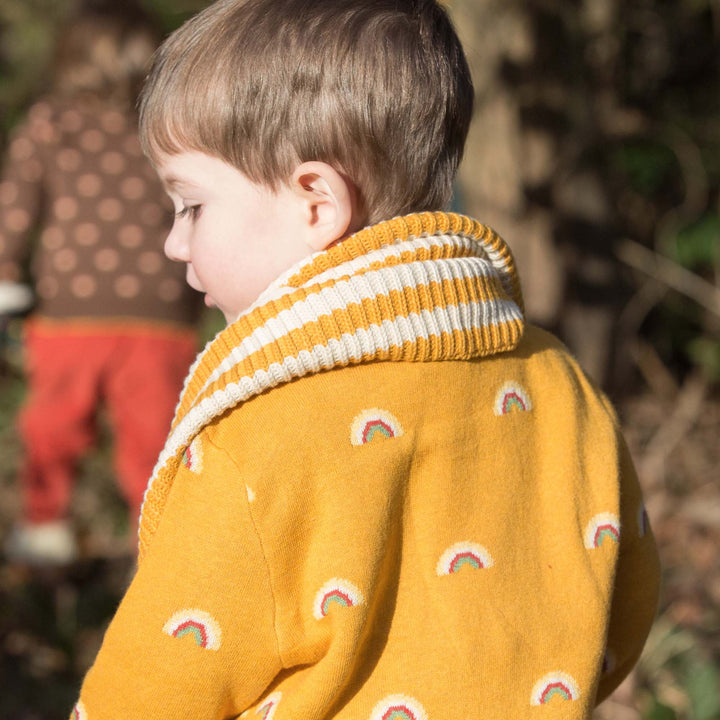 From One To Another Rainbows Snuggly Knitted Jumper