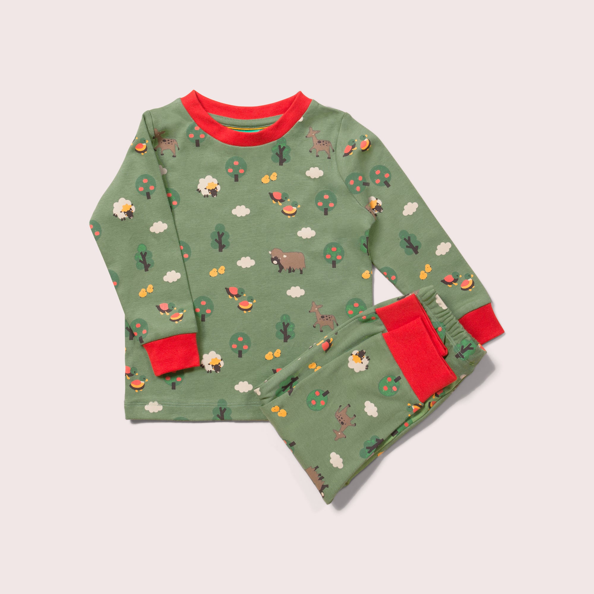 Animal Friends Organic Pyjamas NOT AVAILABLE for USA/AUS/CAN