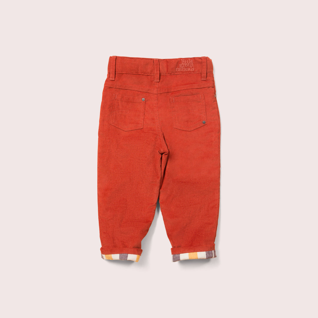 Burnt Ochre Corduroy Adventure Jeans