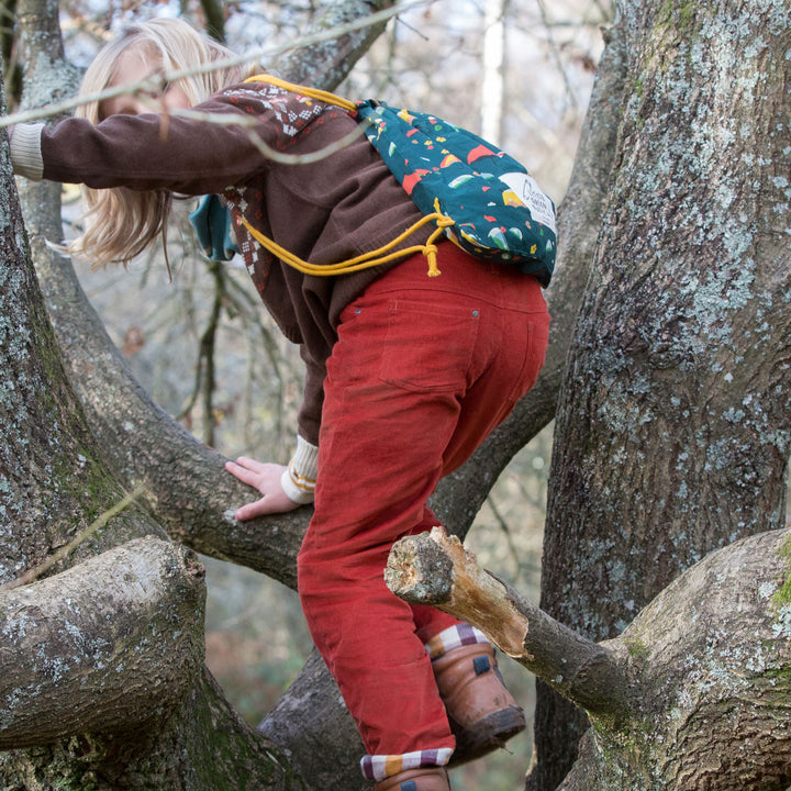 Burnt Ochre Corduroy Adventure Jeans