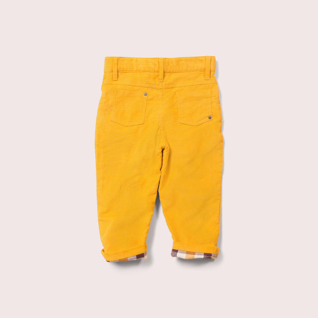 Gold Corduroy Adventure Jeans