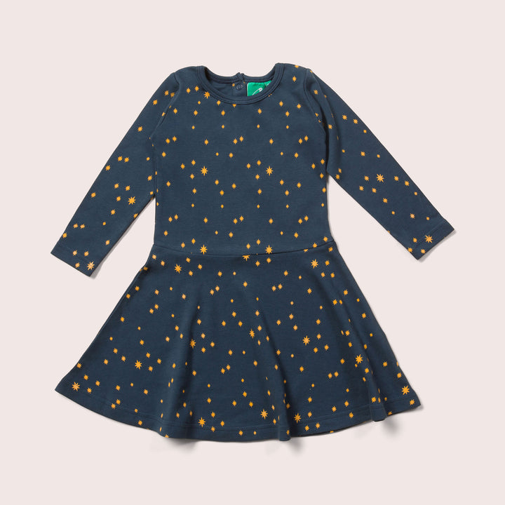 Twinkle Twinkle Long Sleeve Spinny Dress