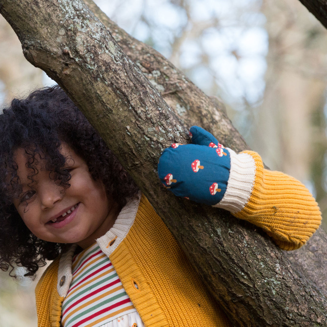 Little Toadstools Sherpa Lined Mittens