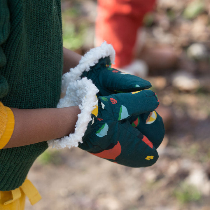 Windy Day Sherpa Lined Mittens