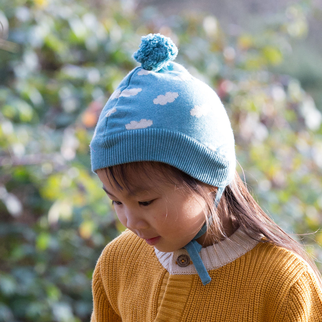 Fluffy Cloud Knitted Hat