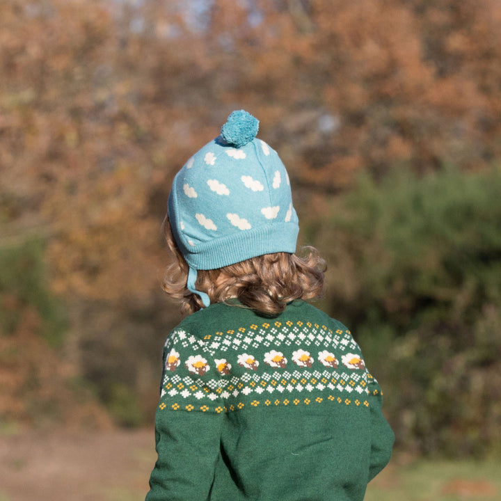 Fluffy Cloud Knitted Hat