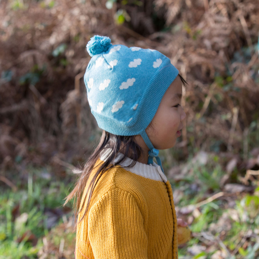 Fluffy Cloud Knitted Hat