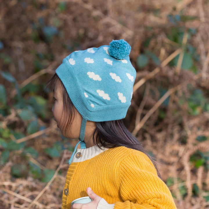 Fluffy Cloud Knitted Hat