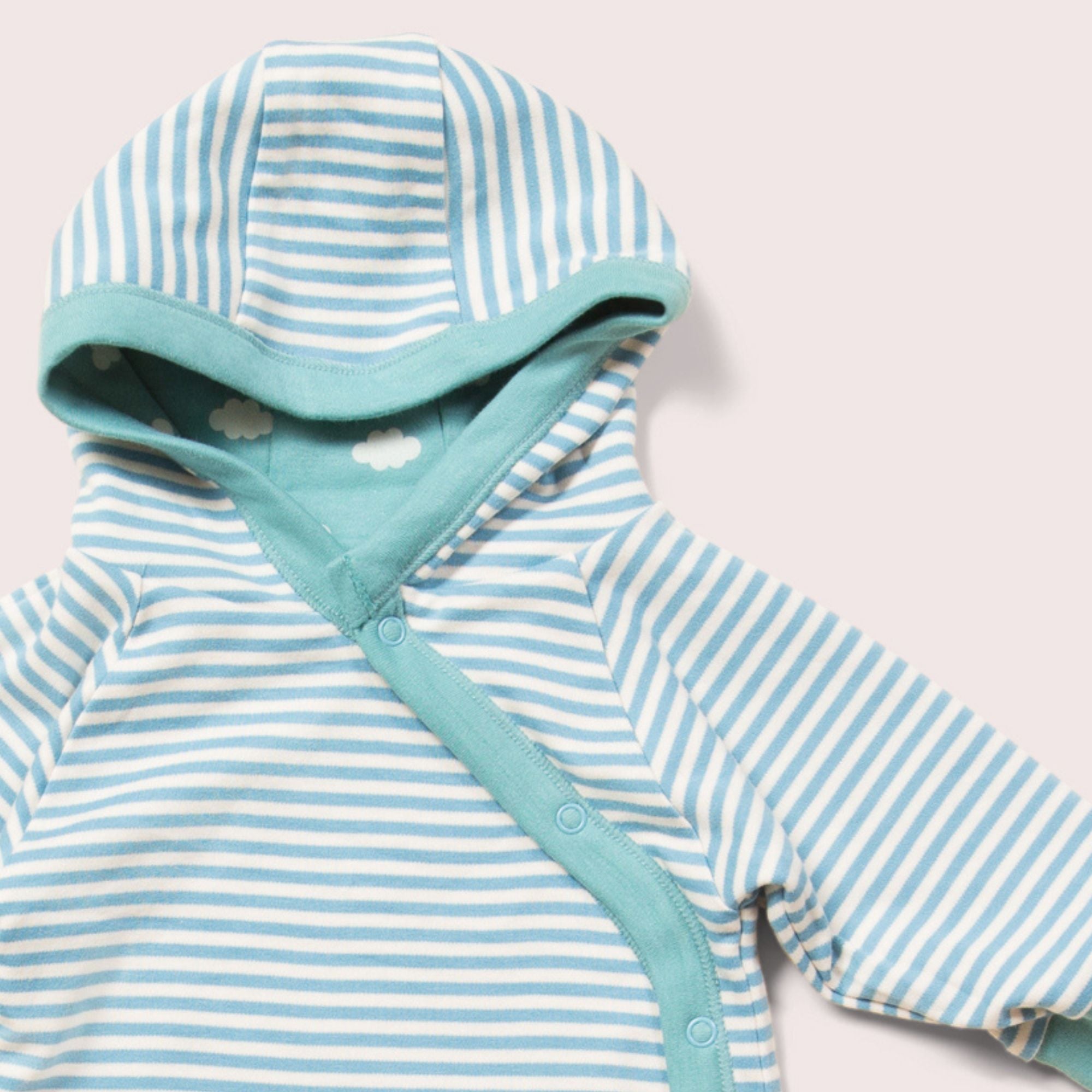 Fluffy Cloud Reversible Hooded Snug As A Bug Suit