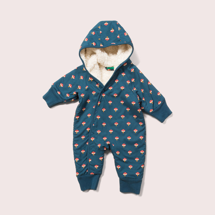 Little Toadstools Sherpa Lined Snowsuit