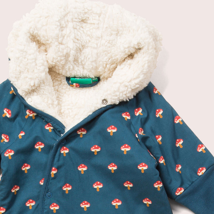 Little Toadstools Sherpa Lined Snowsuit