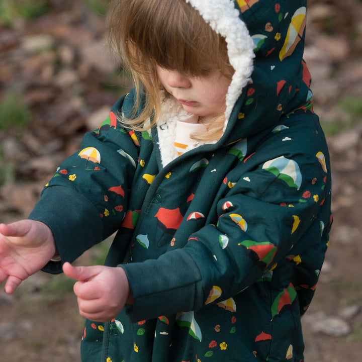 Windy Day Sherpa Lined Snowsuit