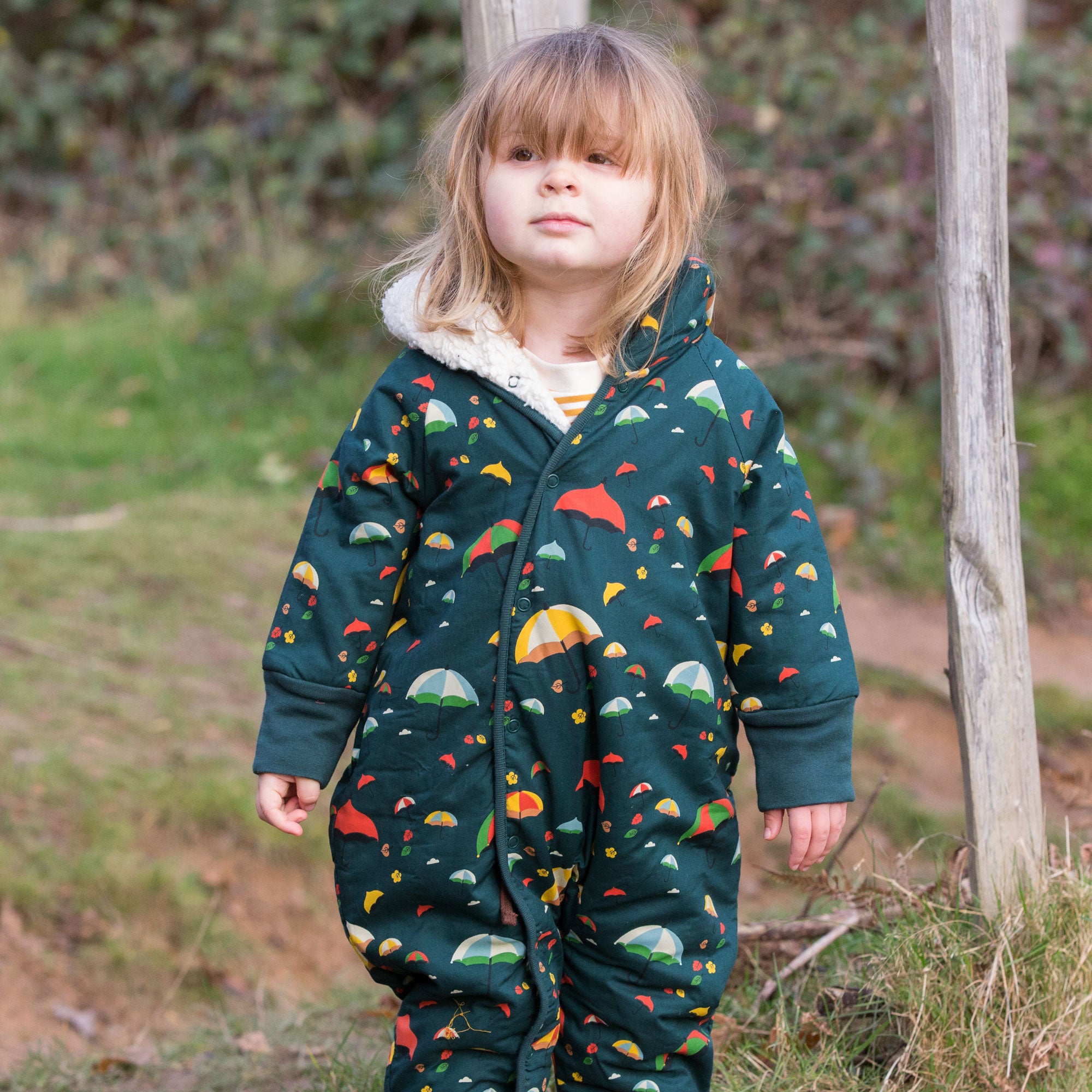 Windy Day Sherpa Lined Snowsuit