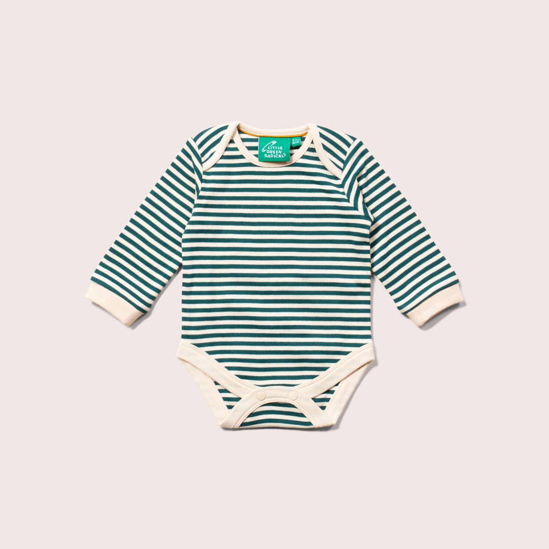 Stormy Seas Organic Baby Bodysuit Set - 2 Pack