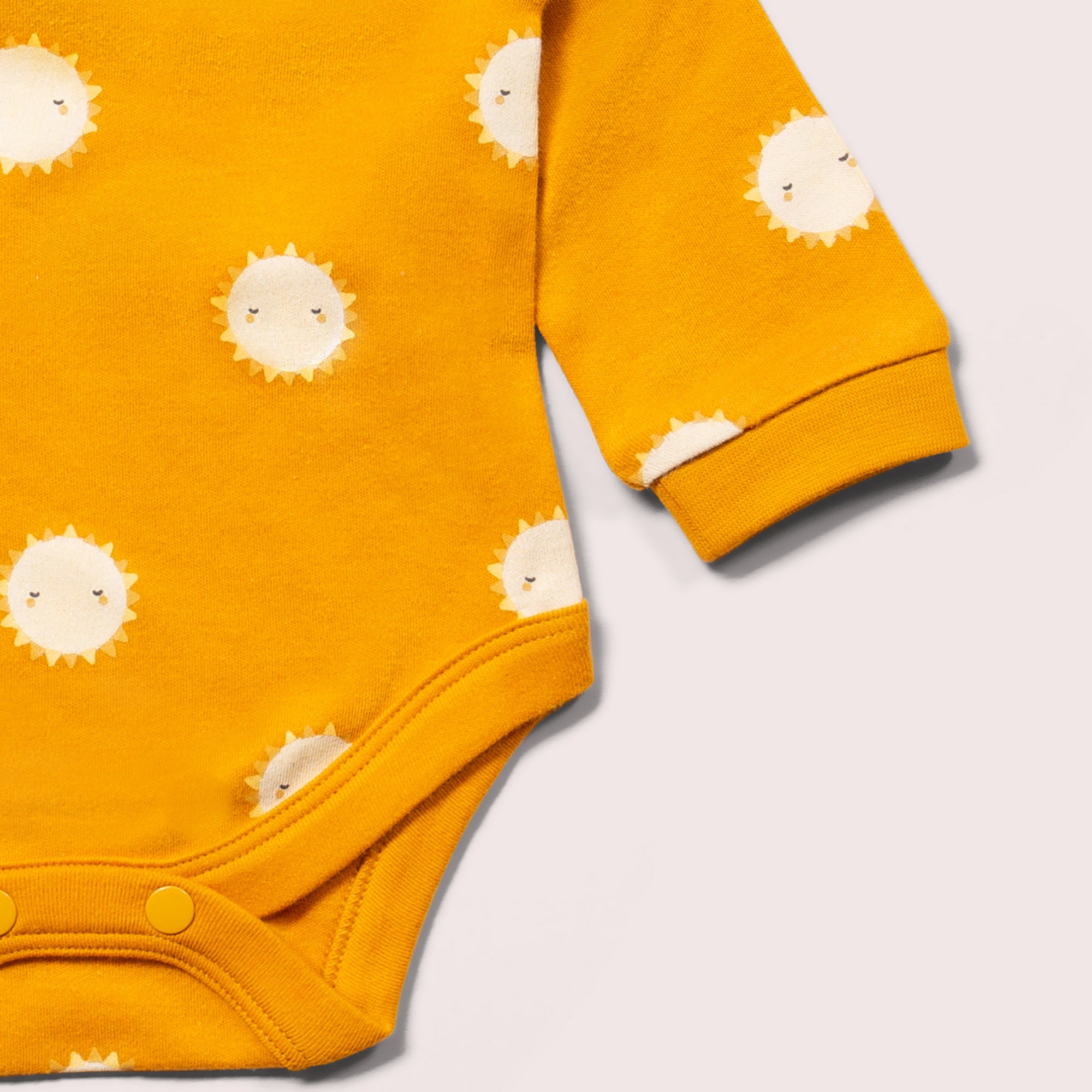 Solar Powered Organic Baby Bodysuit Set - 2 Pack