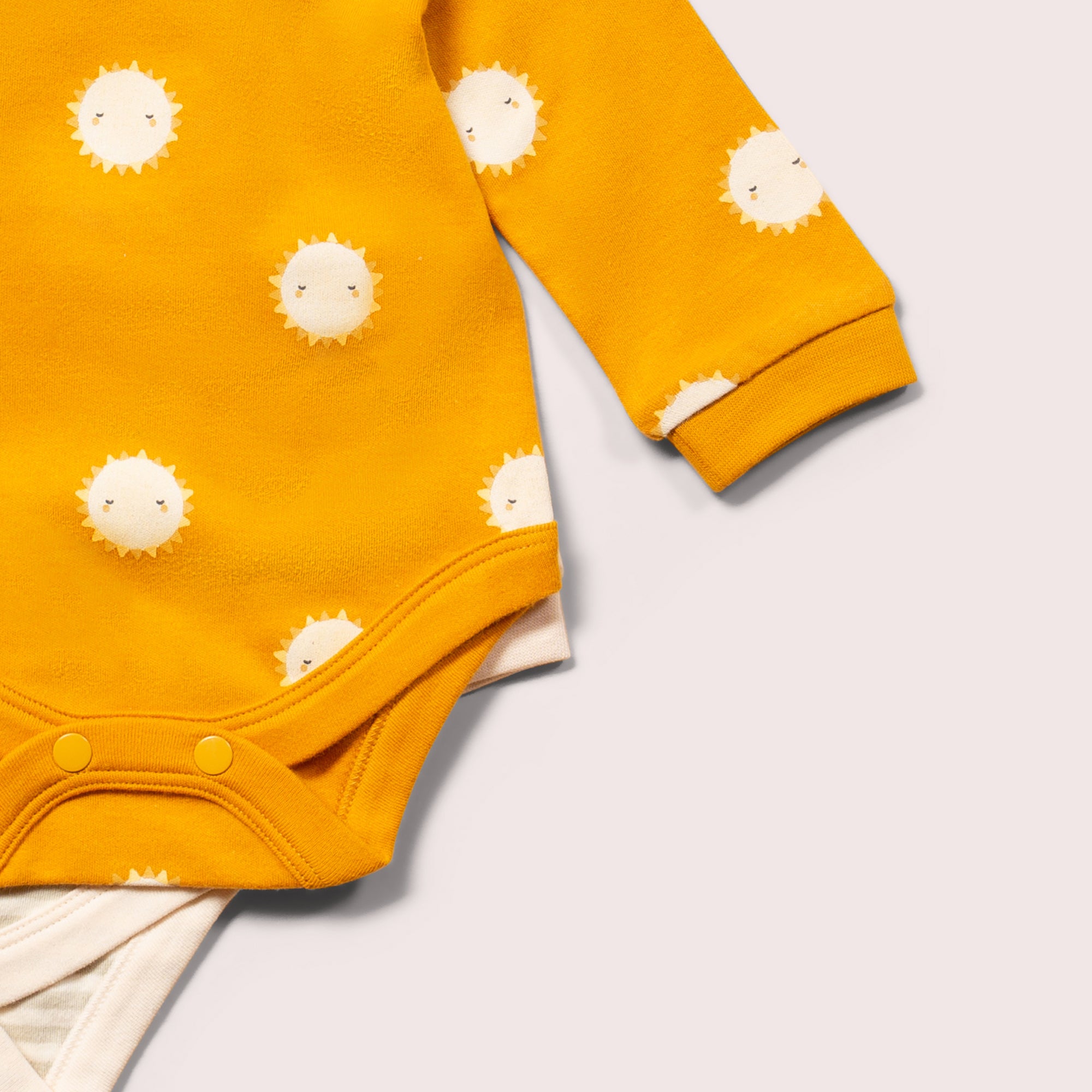 Solar Powered Organic Baby Bodysuit Set - 2 Pack