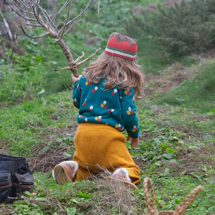 From One To Another Balloon Knitted Jumper