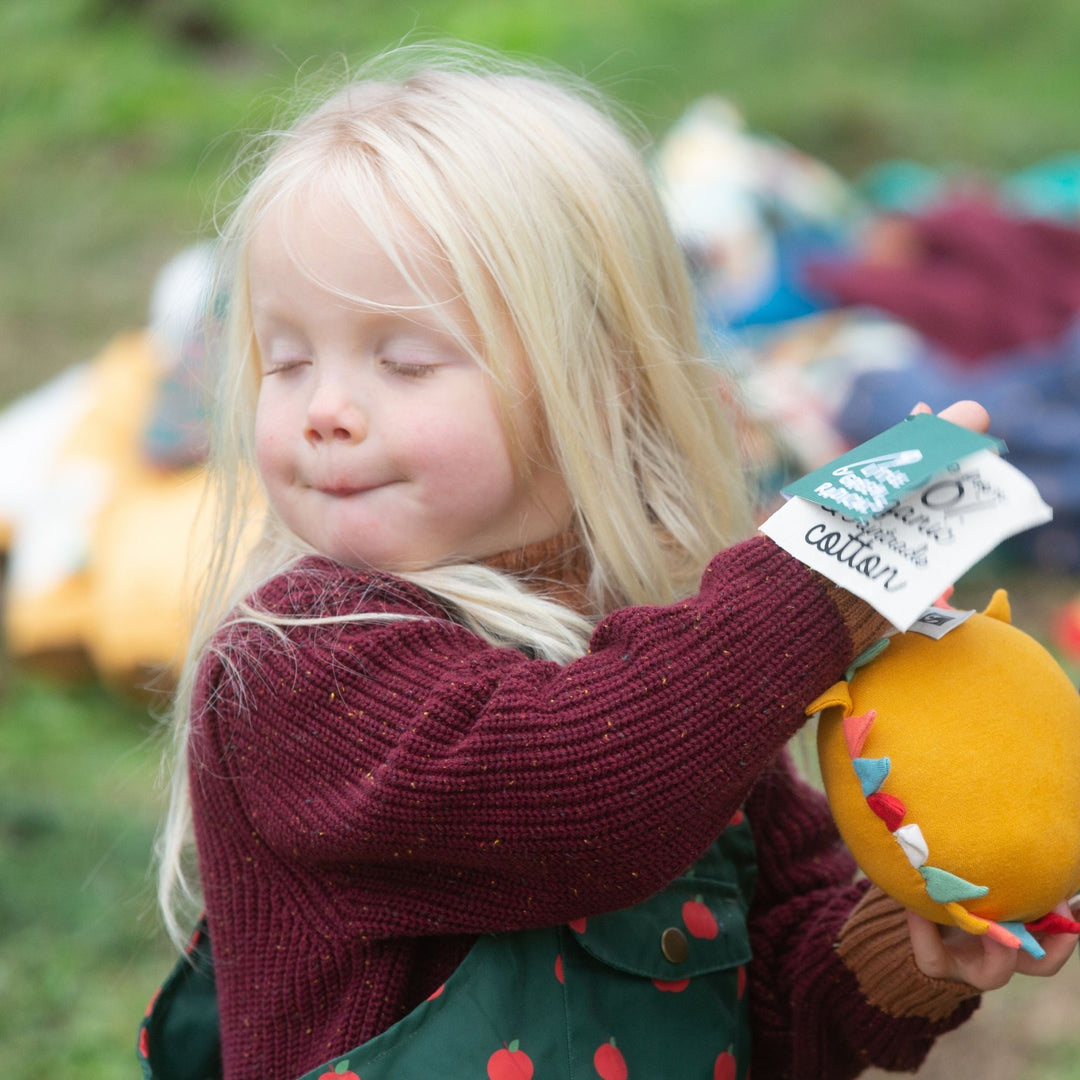 From One To Another Berry Snuggly Knitted Jumper