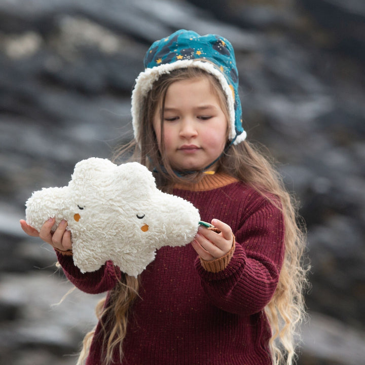 From One To Another Berry Snuggly Knitted Jumper