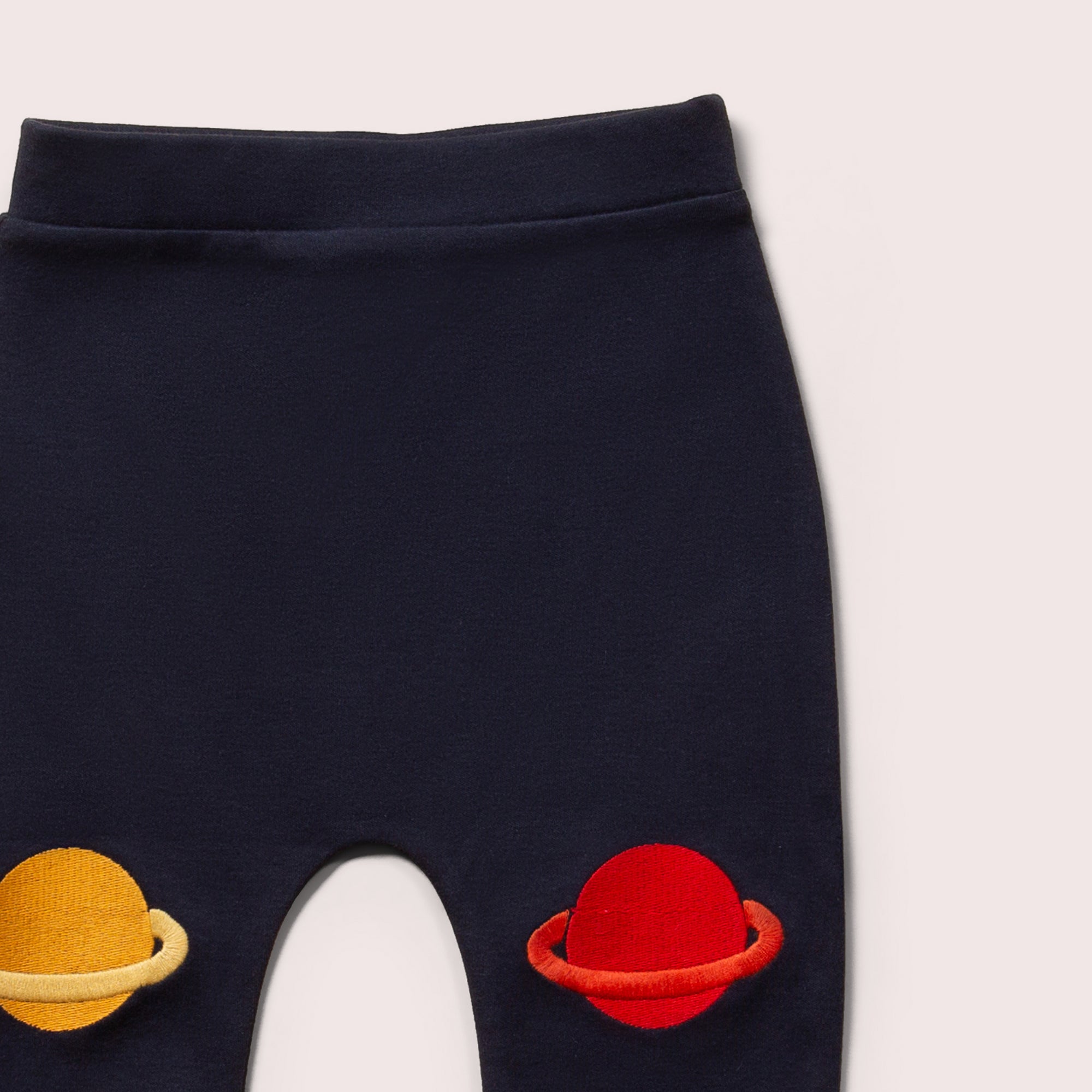 Navy Planet Knee Patch Joggers