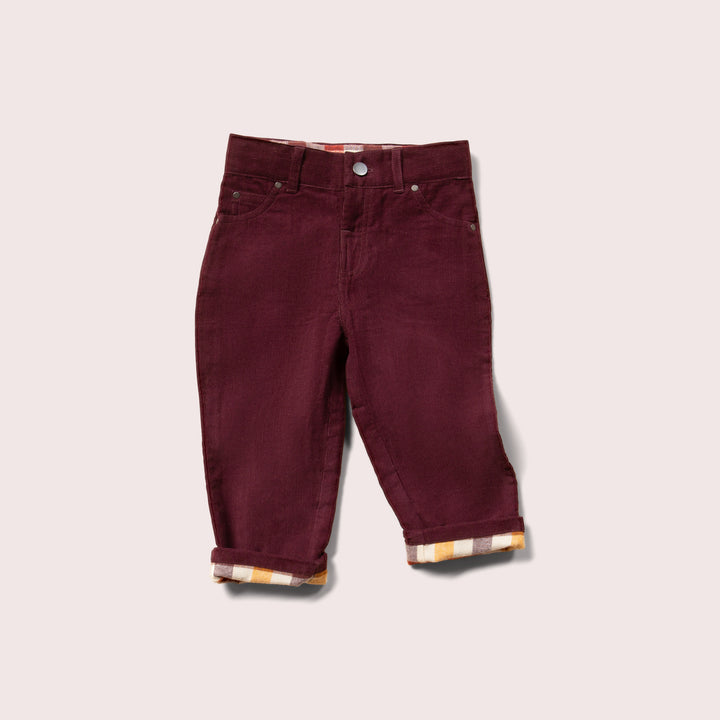 Berry Corduroy Adventure Jeans