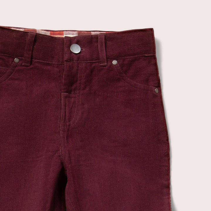 Berry Corduroy Adventure Jeans