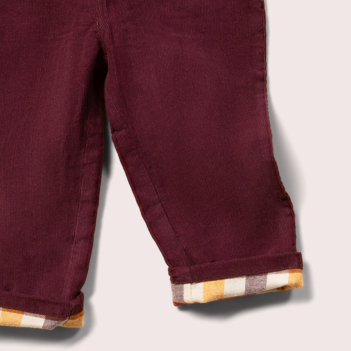 Berry Corduroy Adventure Jeans