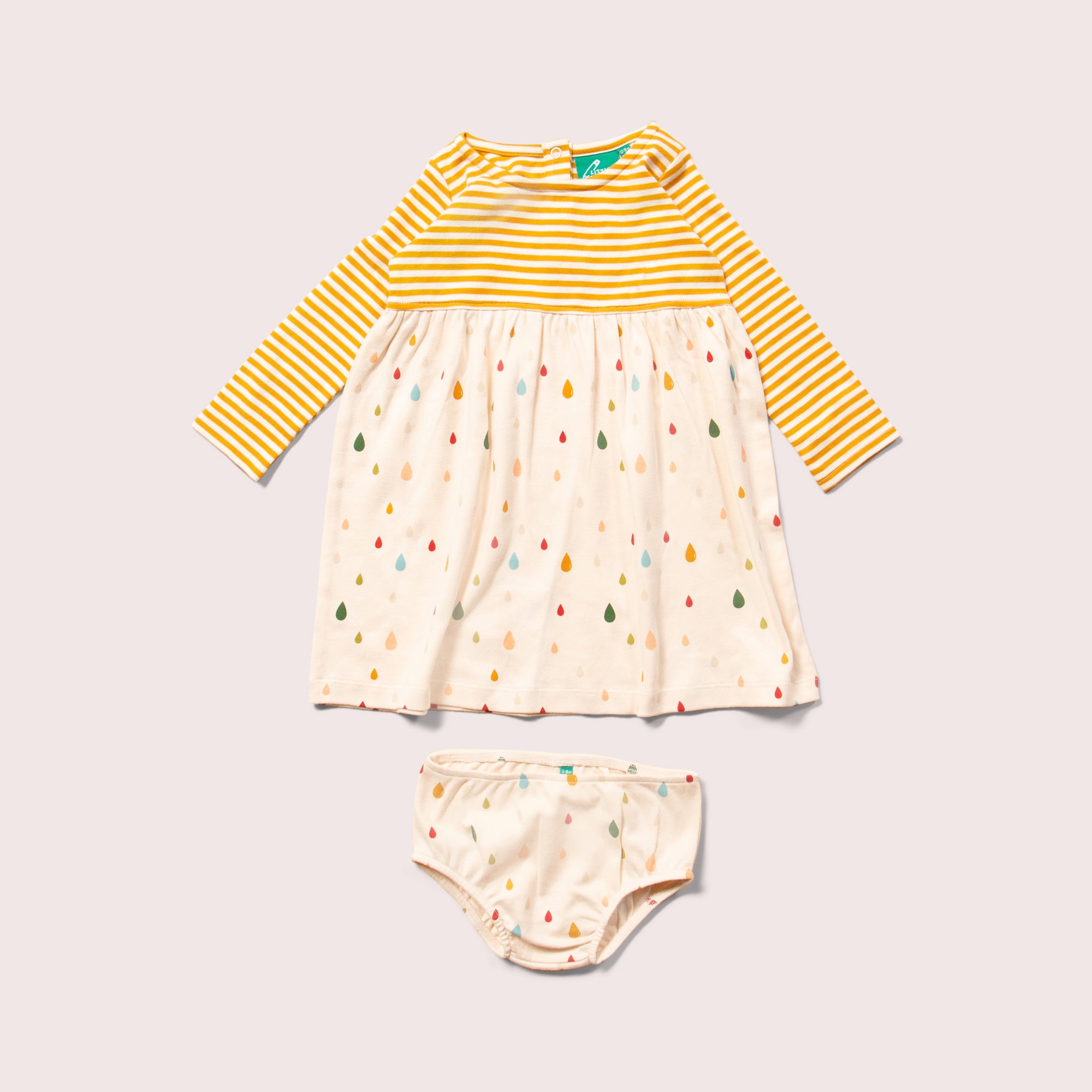 Drip Drop Easy Peasy Long Sleeve Dress