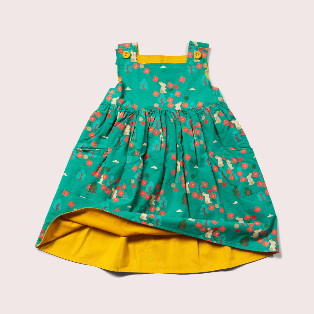 Forest Walk Reversible Pinny Dress