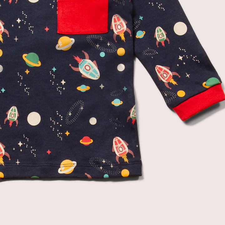 Outer Space Organic T-Shirt & Jogger Playset