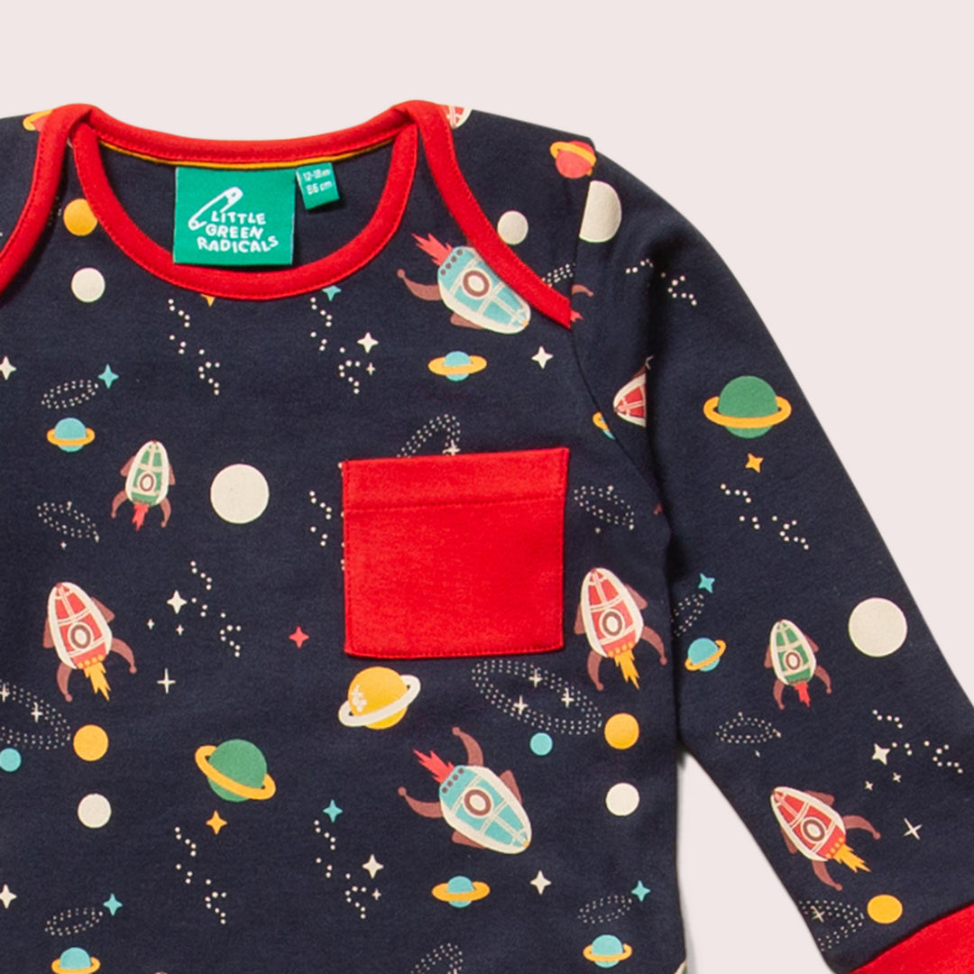 Outer Space Organic T-Shirt & Jogger Playset