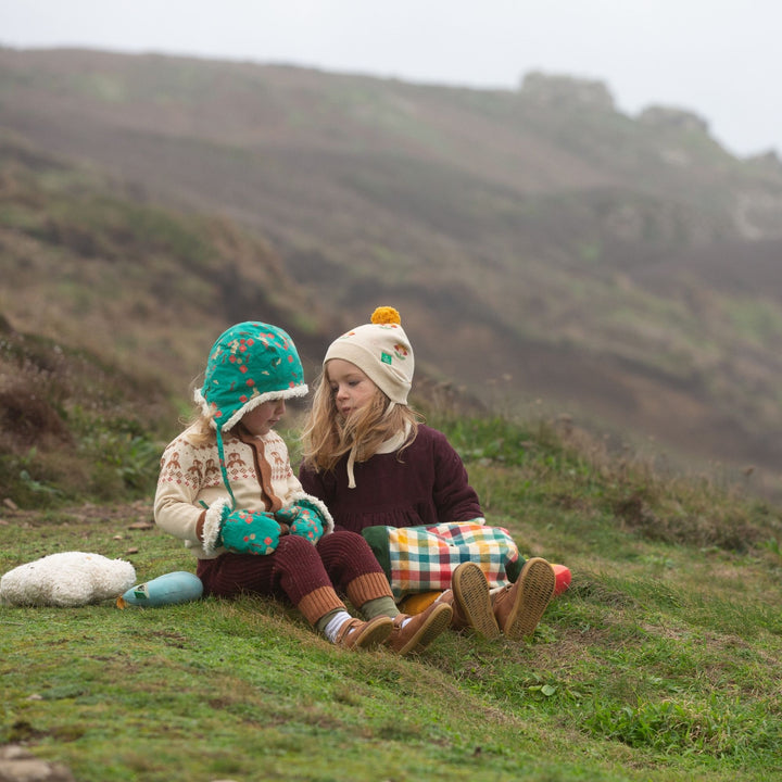 Forest Walk Sherpa Mittens & Hat Set