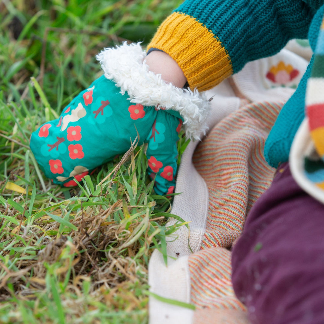 Forest Walk Sherpa Lined Mittens