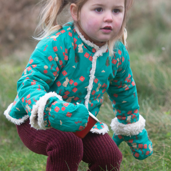 Forest Walk Sherpa Lined Mittens