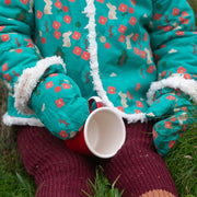 Forest Walk Sherpa Mittens & Hat Set