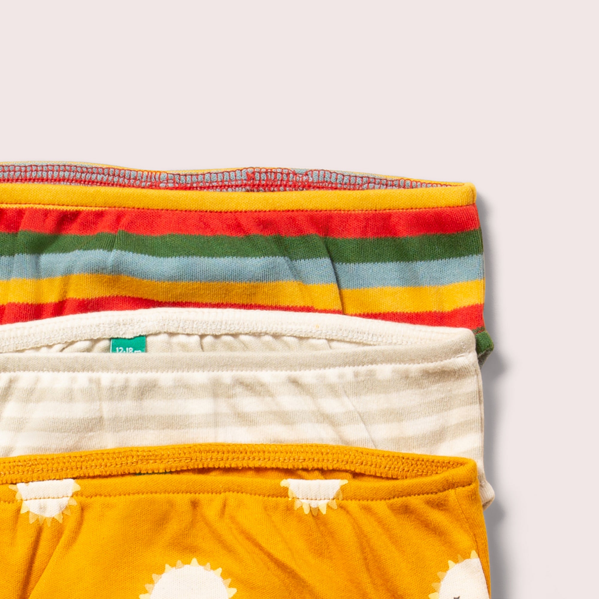 Solar Powered Organic Underwear Set - 3 Pack