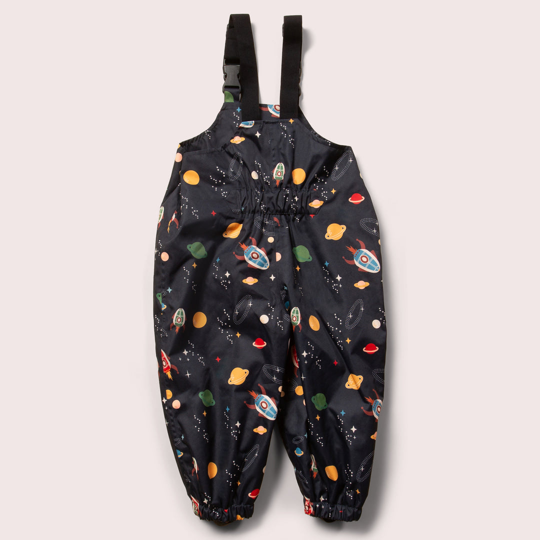 Outer Space Adventure Waterproof Recycled Dungarees