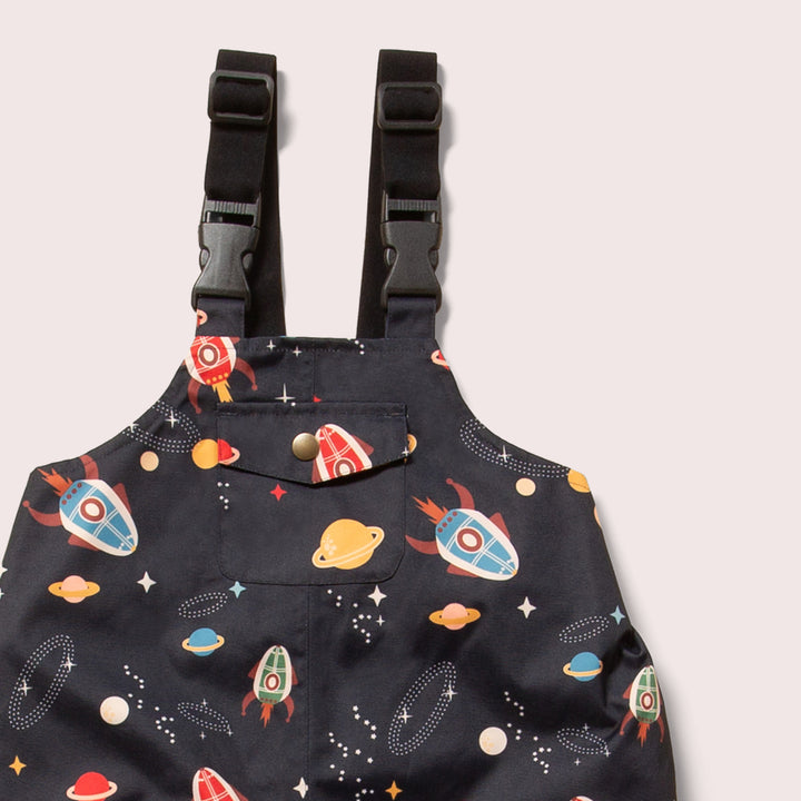 Outer Space Adventure Waterproof Recycled Dungarees