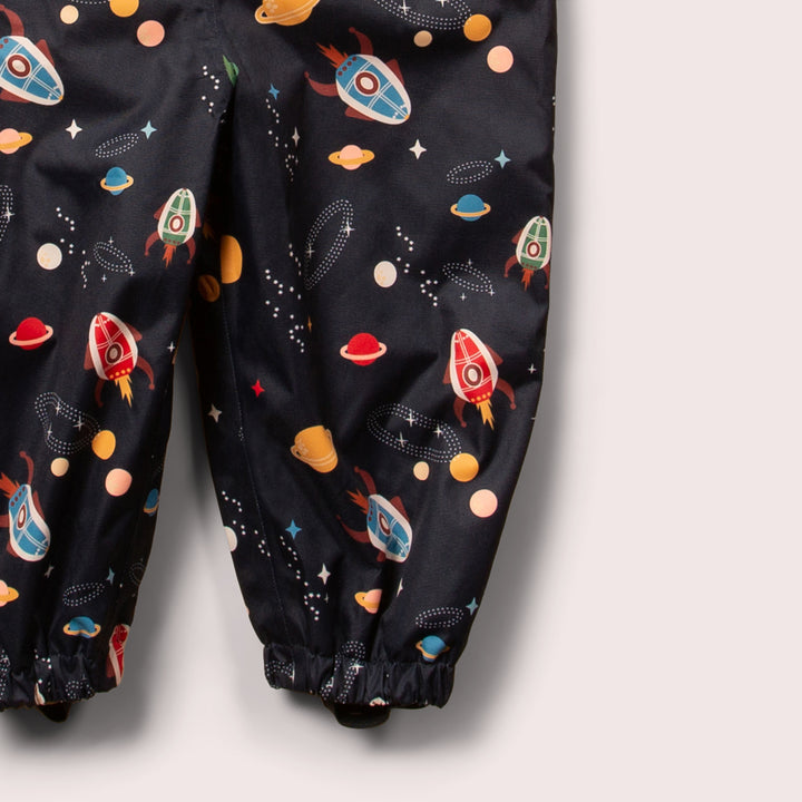 Outer Space Adventure Waterproof Recycled Dungarees