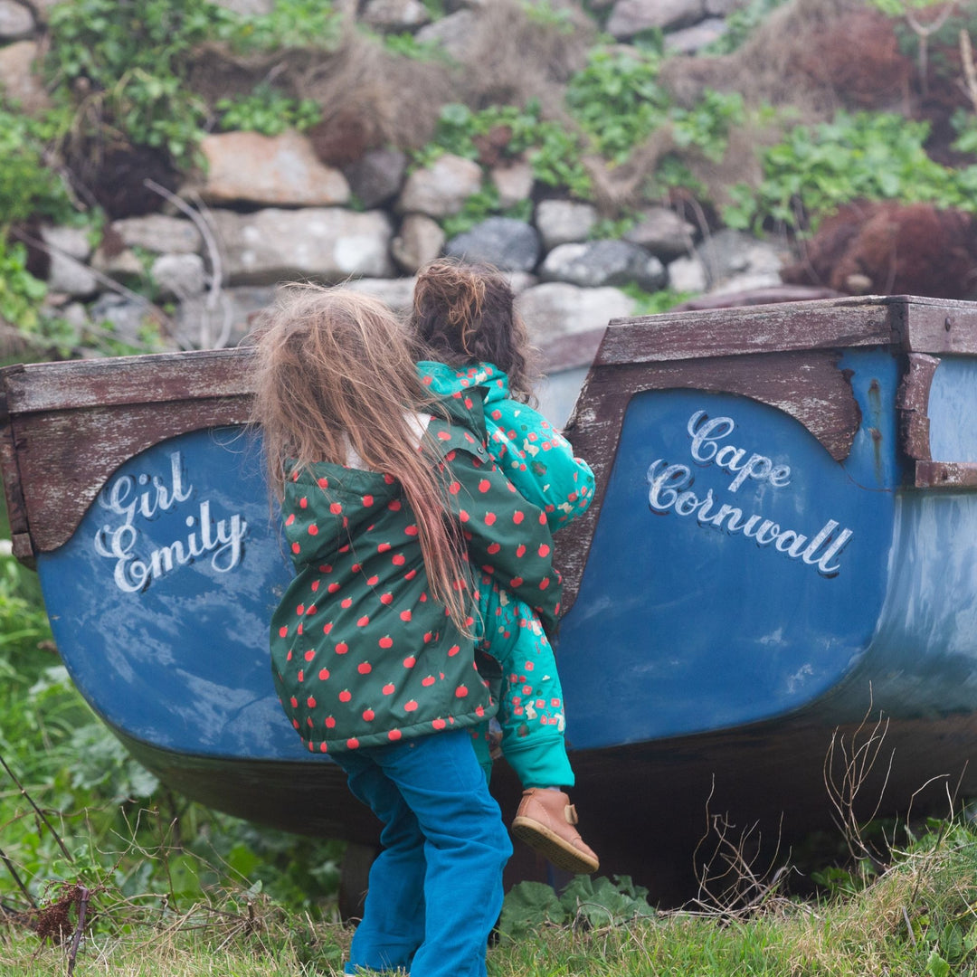 An Apple A Day Recycled Waterproof Winter Coat