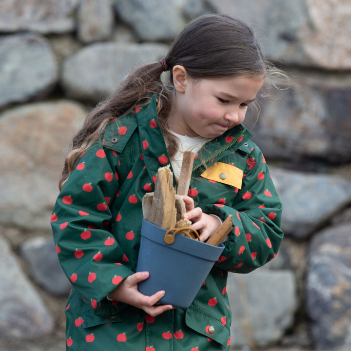 An Apple A Day Recycled Waterproof Winter Coat