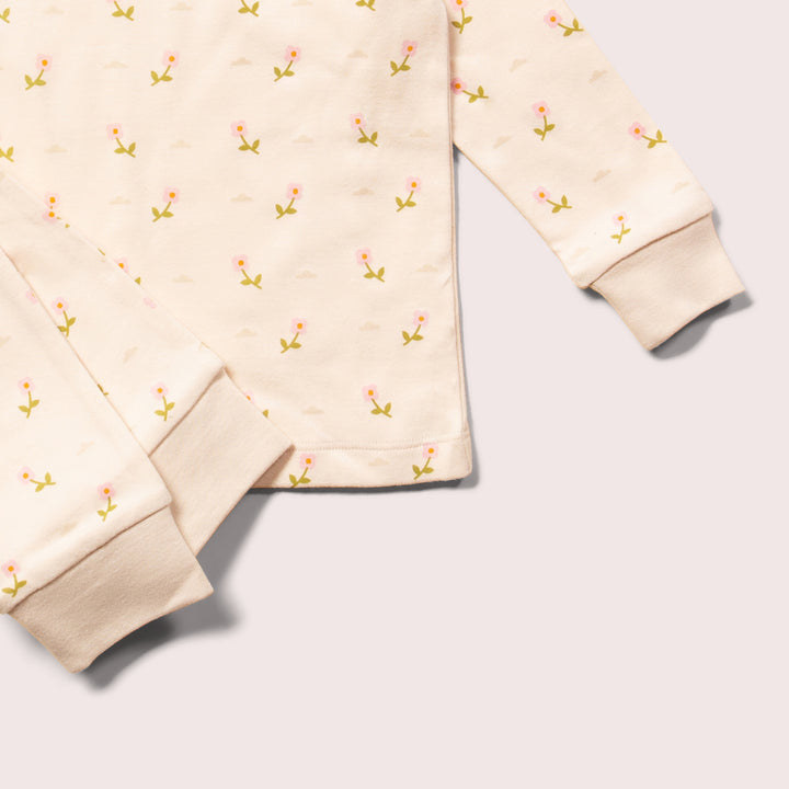 Pink Flowers Organic Pyjamas