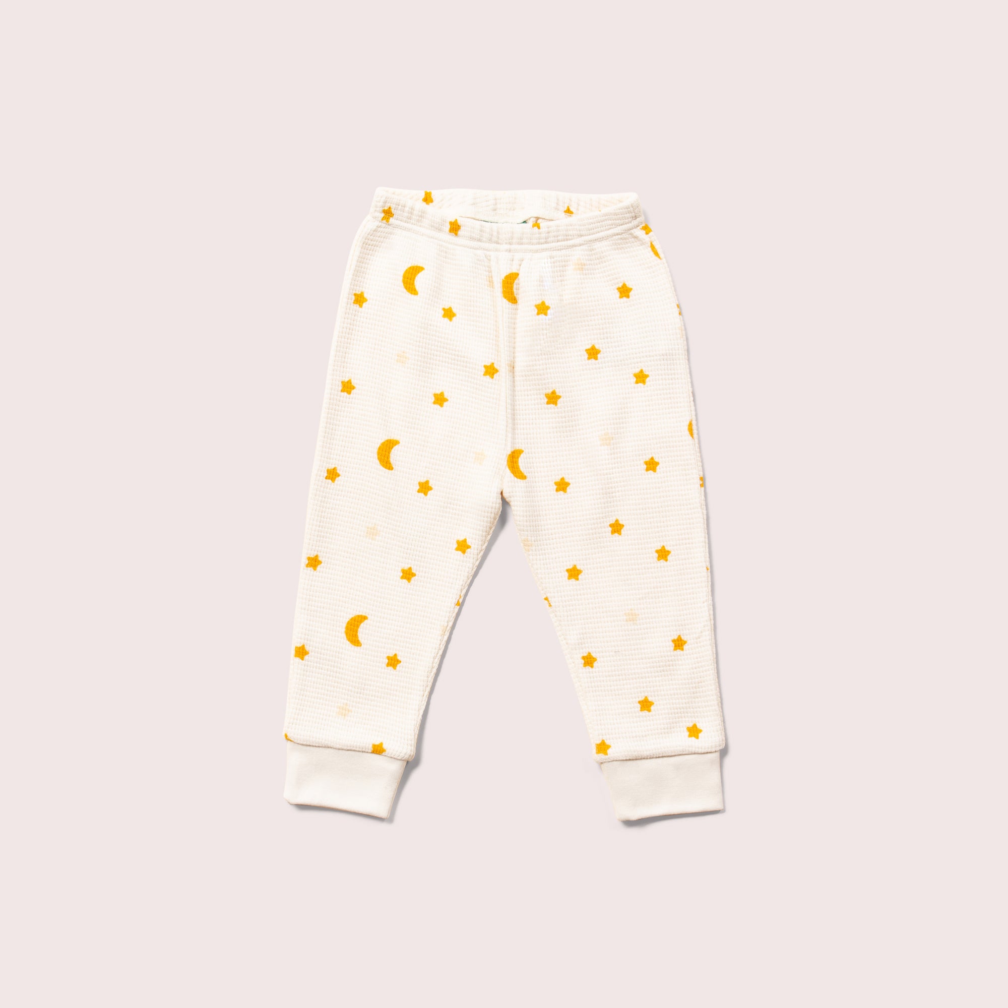 Cream Waffle Stars Organic Pyjamas NOT AVAILABLE for USA/AUS/CAN