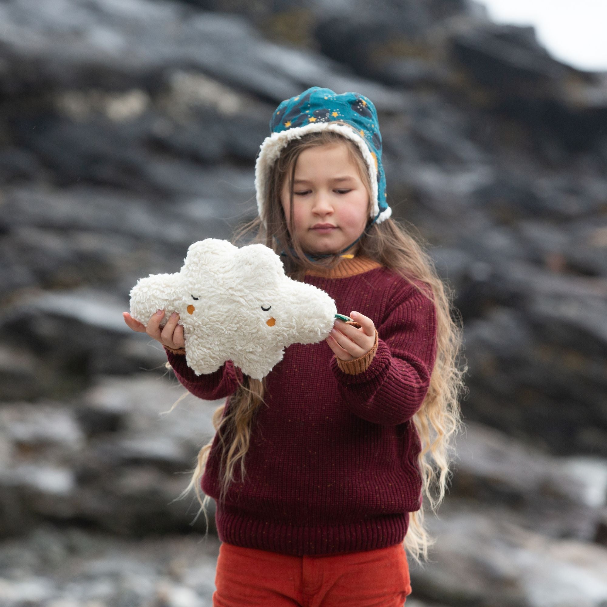 Fluffy Cloud Organic Soft Toy NOT AVAILABLE for USA/AUS/CAN